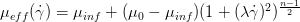 blood model equation